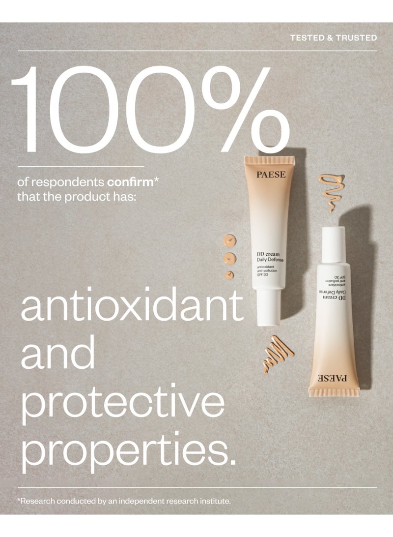 Paese DD Cream SPF 30 Antioxidant & Anti-Pollution, 1N Ivory, Daily Defense Tinted Face Cream, SPF30 UV Protection, 30 ml - Image 4